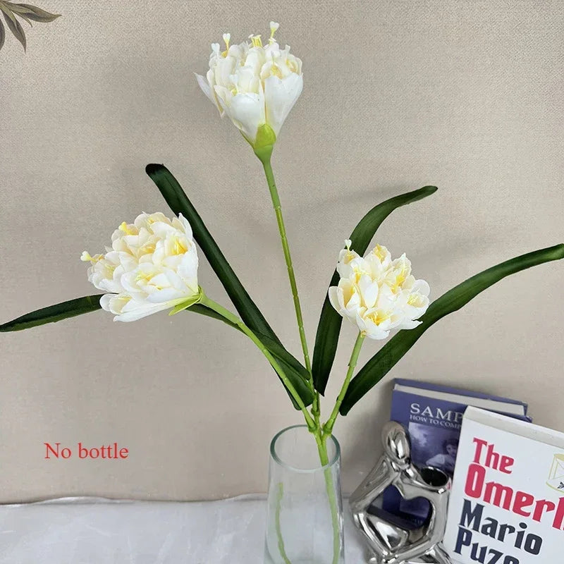 fleurs artificielles en soie pour décoration de mariage et jardin