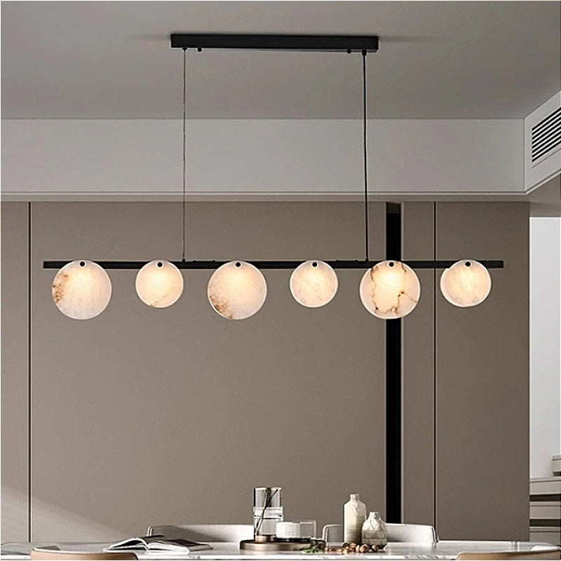 suspension moderne en marbre pour décoration intérieure vintage