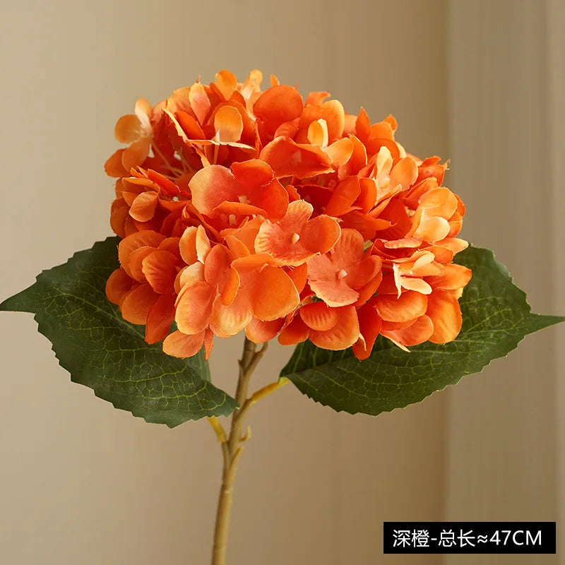 Realistic artificial hydrangea flower for decoration and bouquet - vue 10 sur 15