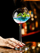 verre a cocktail original motif animaux decoratif soiree