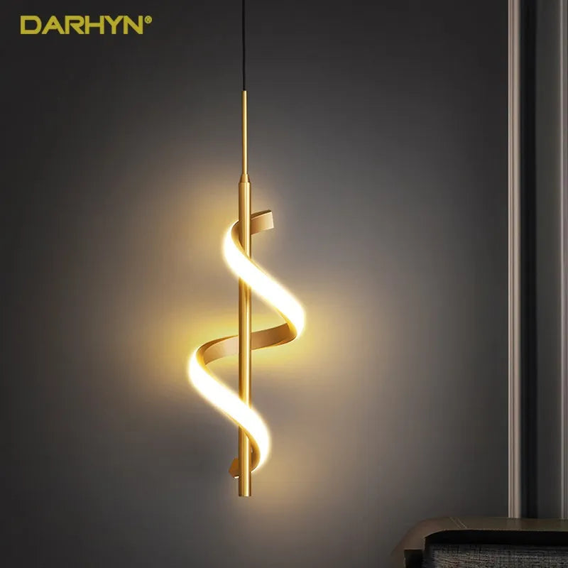 Suspension LED au design moderne et créatif