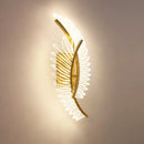 applique murale aile nordique art moderne luxe porche lumière