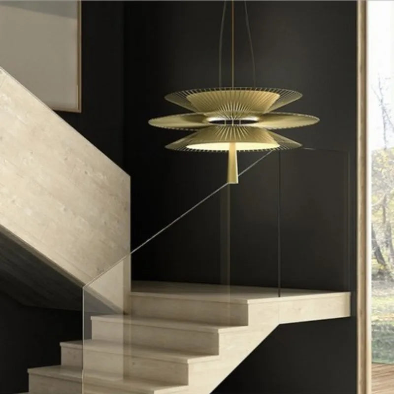 lustre led design nordique pour tables de bar et décoration maison - vue 7 sur 15