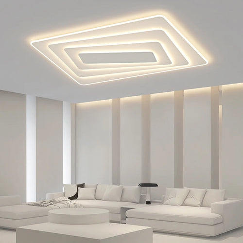 Plafonniers LED modernes salon salle à manger éclairage décor Lustre plafond Lustre lampe intérieure chambre cuisine luminaires - vue 3 sur 13