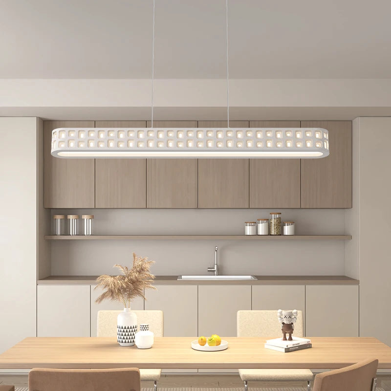 lustre led creux à spectre complet pour éclairage intérieur protecteur des yeux - vue 3 sur 7
