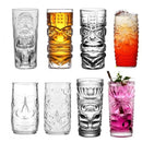 Mug tiki en verre style bar exotique cocktail
