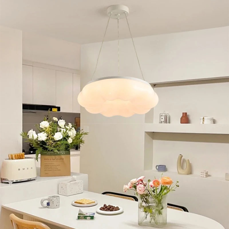 Plafonnier LED moderne en forme de nuage