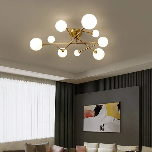 Modern nordic minimalist decorative indoor pendant light - vue 7 sur 9