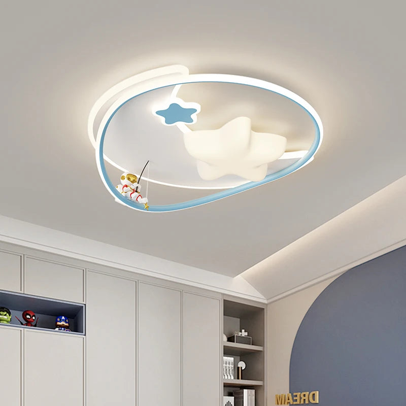 lampe de chambre enfant moderne à protection des yeux étoile créative - vue 5 sur 10