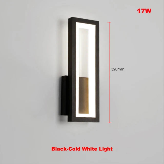Modern minimalist LED wall light for interior decoration - vue 11 sur 12