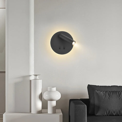 Modern minimalist nordic wall bedside lamp series - vue 2 sur 10