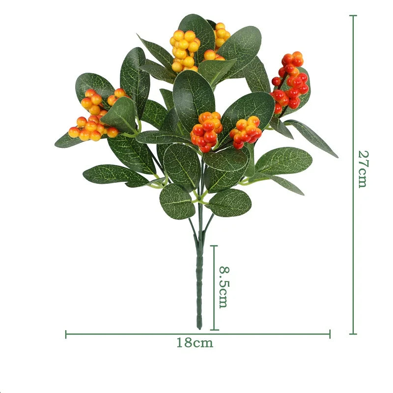 plantes artificielles bouquet décoratif pour mariage et jardin - vue 18 sur 18