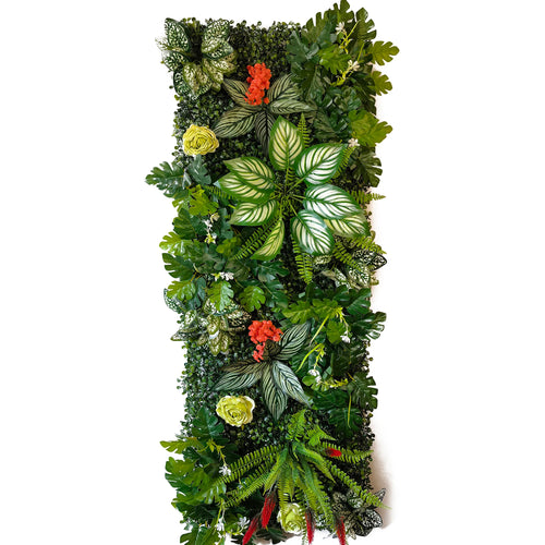 décoration murale artificielle herbe chlorophytum pour jardin et événements