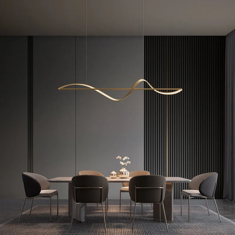 lustre moderne pour éclairage intérieur suspendu - vue 4 sur 6