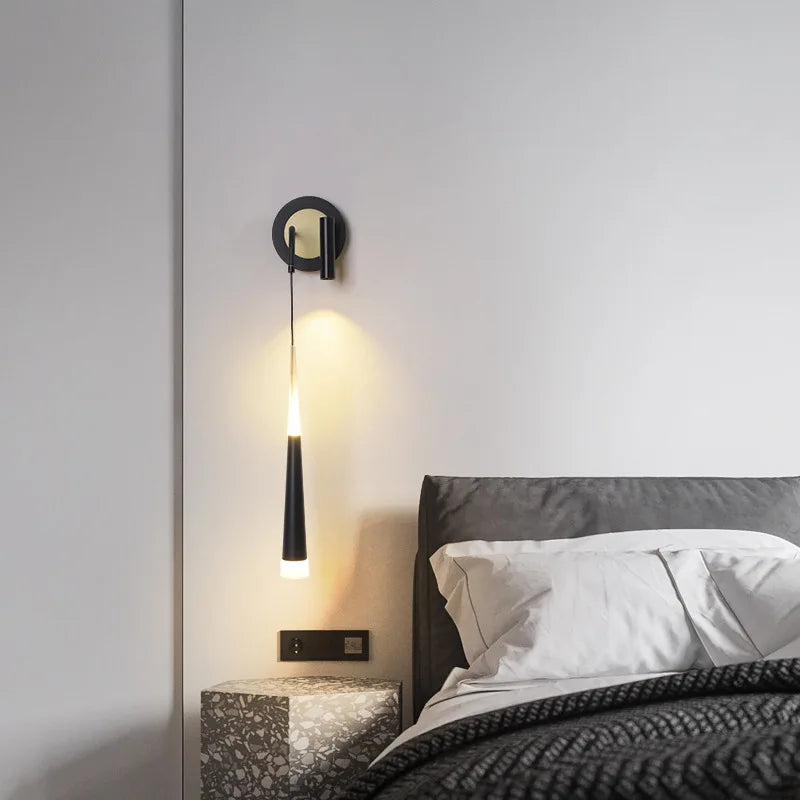 lampe de chevet design nordique moderne avec éclairage led - vue 4 sur 14