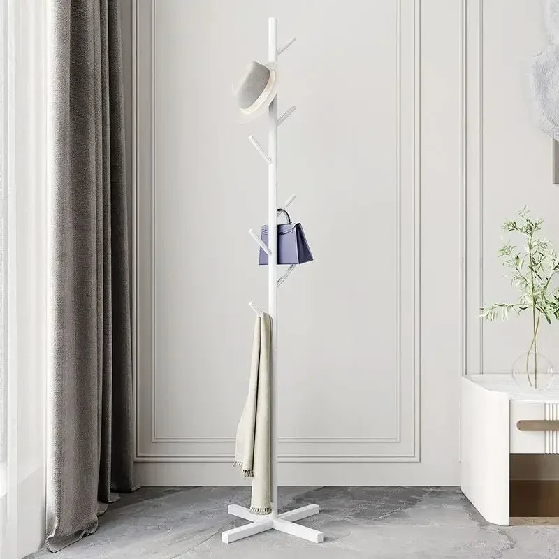 Metal Standing Holder for Purse, Tree with Light, Luxury Rock Plate Base, Marble Scarf and Bag Rack, Minimalist Stand - vue 19 sur 22