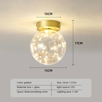 plafonnier LED simple Gypsophile veilleuse