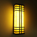 applique murale extérieure chinoise imperméable pour jardin décoratif