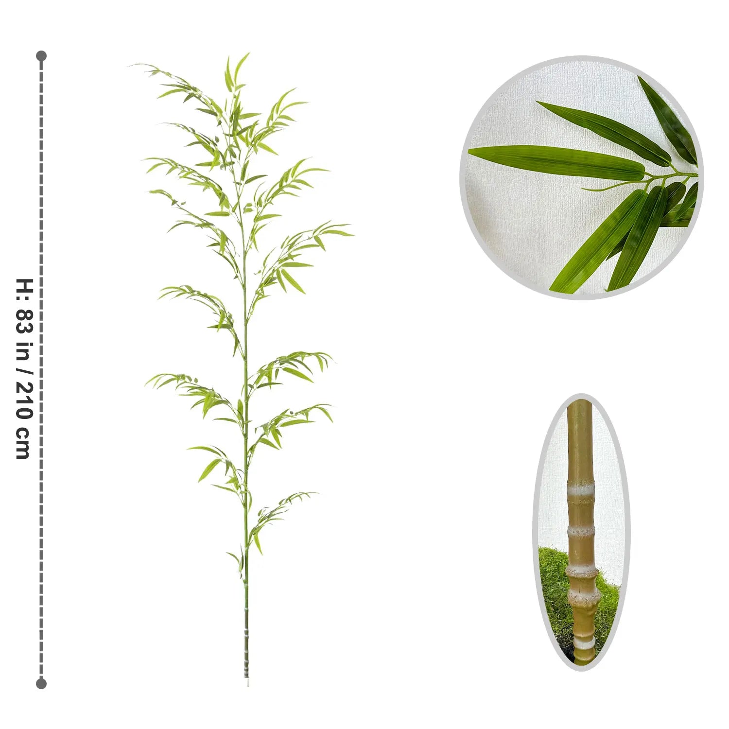 feuilles de bambou artificielles pour décoration d'événements et fêtes - vue 18 sur 23