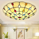 plafonnier tiffany nordique style bohème pour décoration intérieure