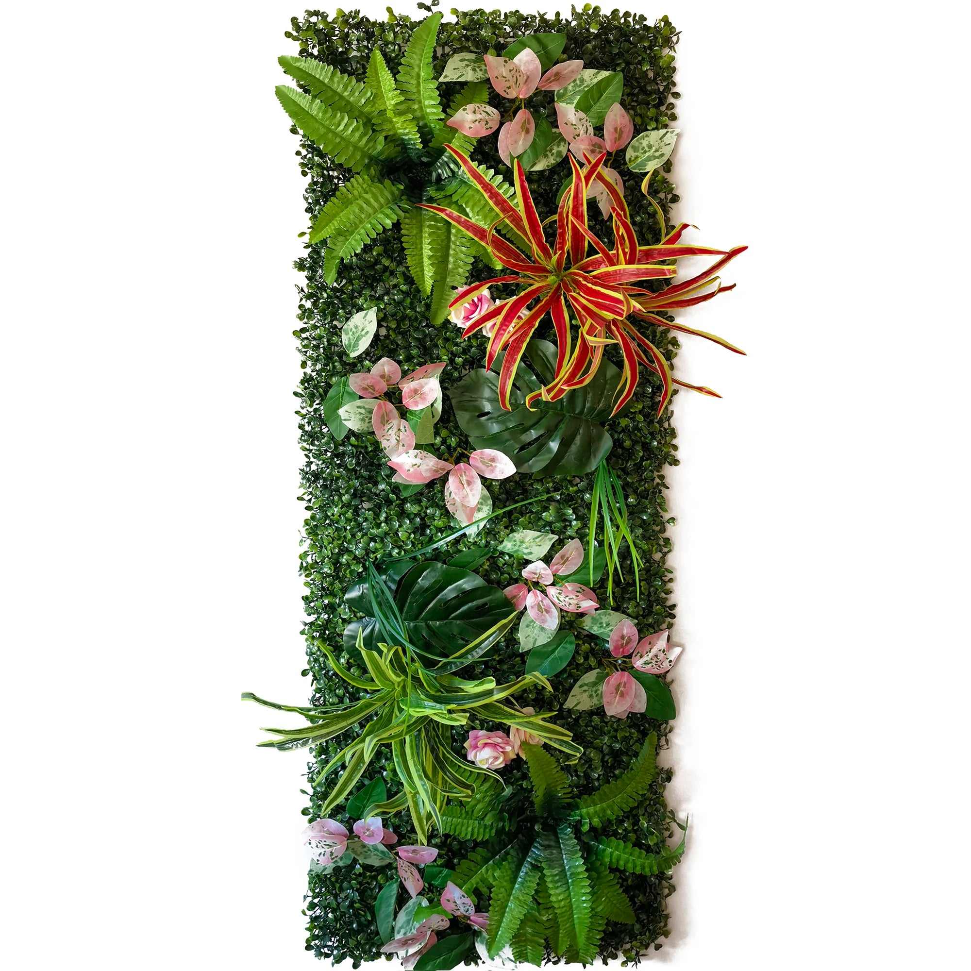 décoration murale artificielle herbe chlorophytum pour jardin et événements - vue 14 sur 23