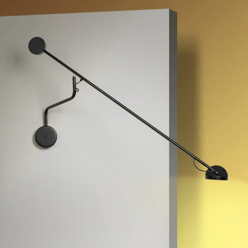 applique murale pivotante style industriel avec angle réglable led