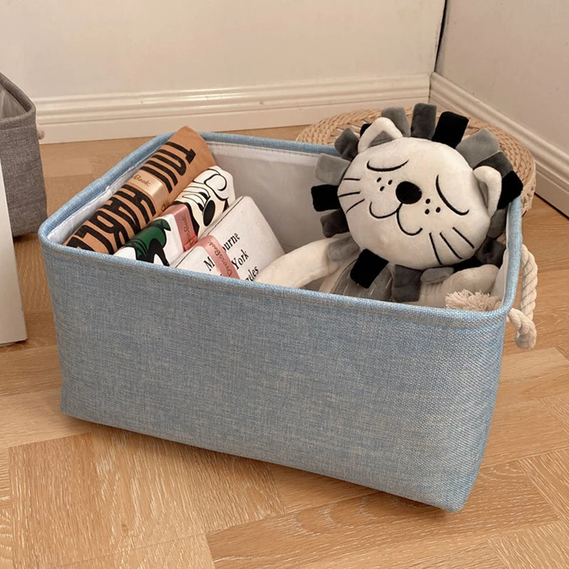panier de rangement pliable pour vêtements et fournitures diverses - vue 8 sur 12