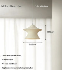Minimalist nordic wabi sabi chandelier for modern interiors