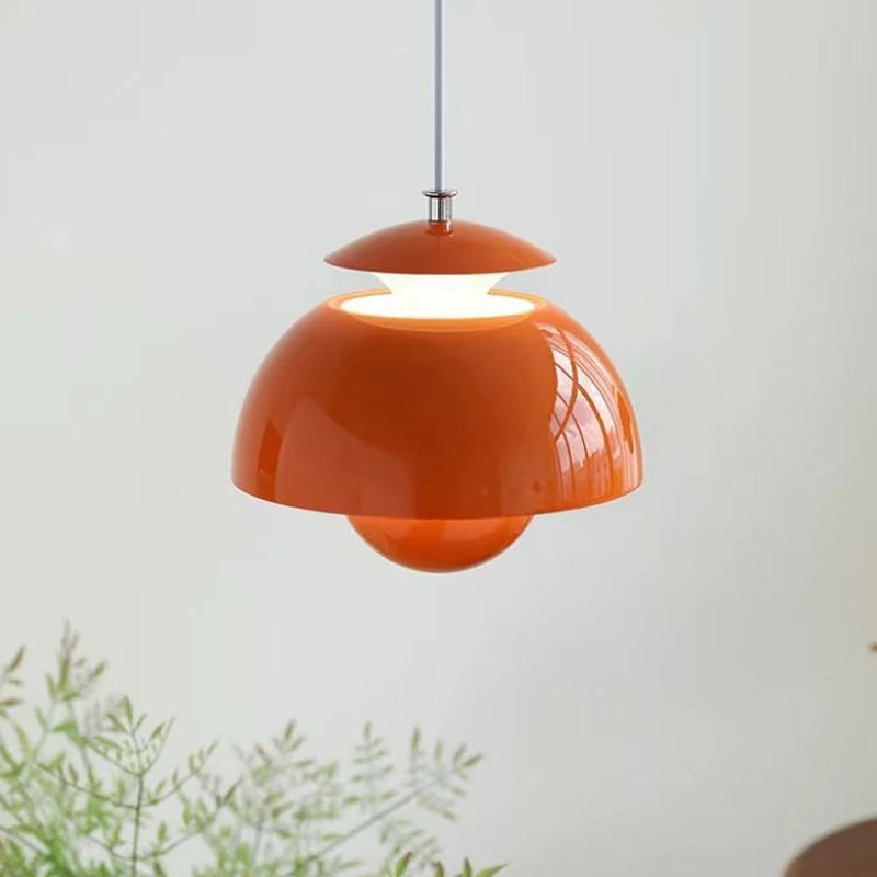 Lampe de chevet orange