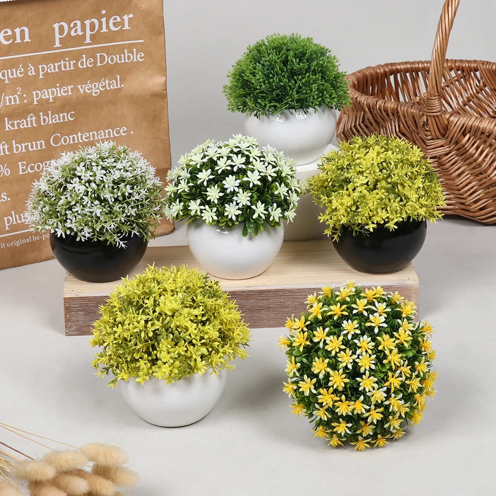 plantes artificielles bonsaï décoratives pour intérieur et bureau - vue 9 sur 8