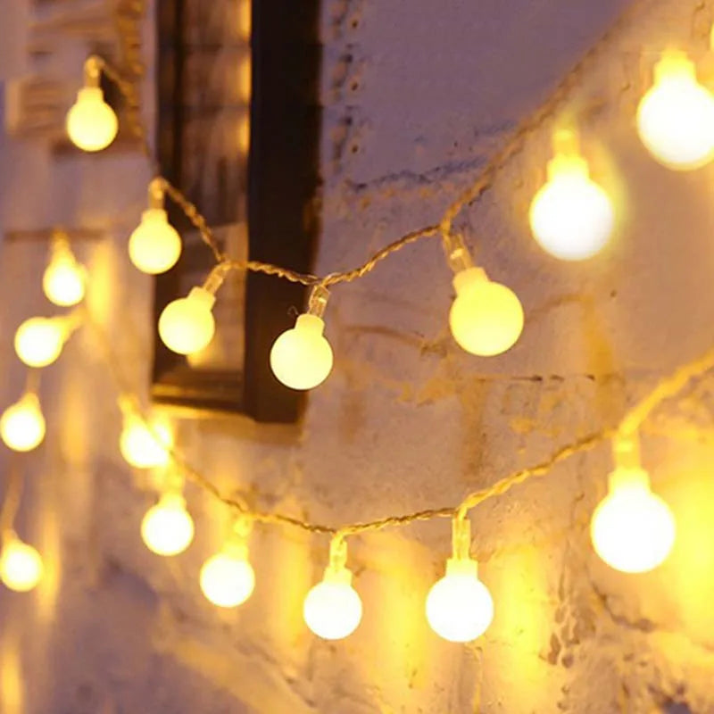guirlande lumineuse led avec télécommande pour décoration festive extérieure - vue 4 sur 15