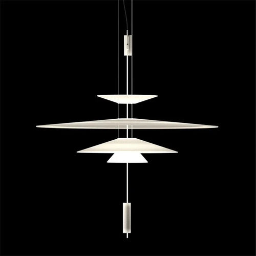Modern acrylic pendant light nordic designer style - vue 6 sur 14