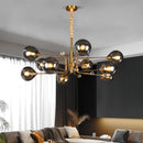 lustre led moderne 10 globes