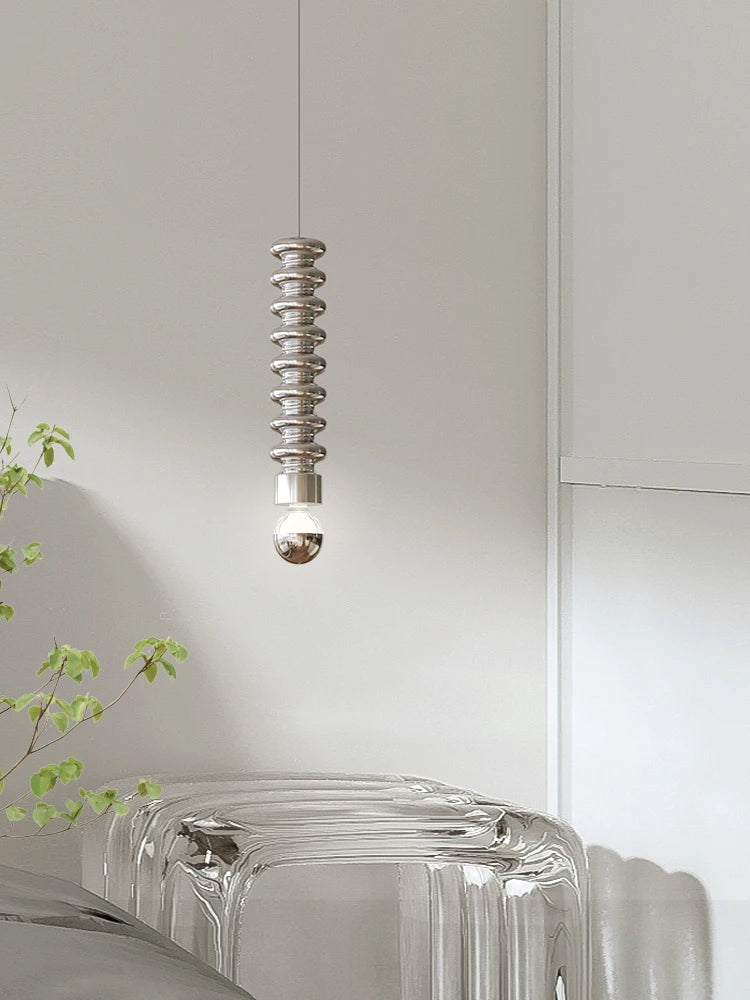 Nordic minimalist creative bedside lamp for interiors - vue 3 sur 8