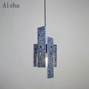 suspension nordique terrazzo créative pour décoration moderne intérieur