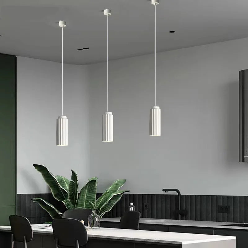 suspension moderne luxe unique tête minimaliste sandyha éclairages créatif - vue 4 sur 10