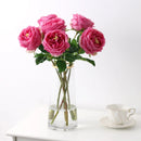 fleur de pivoine en latex pour décoration de mariage