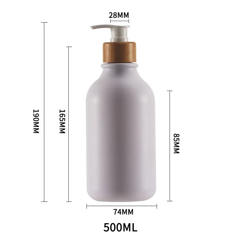 flacon pompe rechargeable pour shampoing et gel douche - vue 15 sur 33