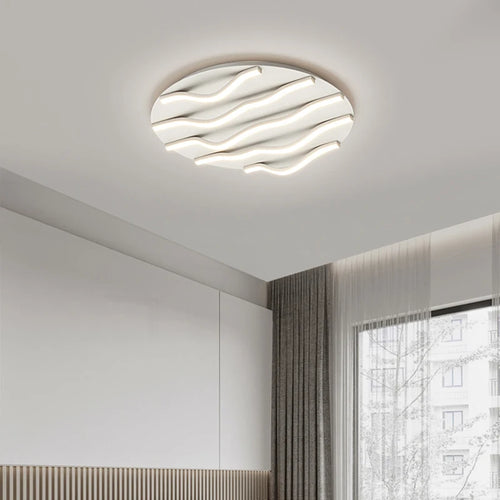 Modern minimalist ceiling light for on-trend interior decor 2024 - vue 2 sur 8