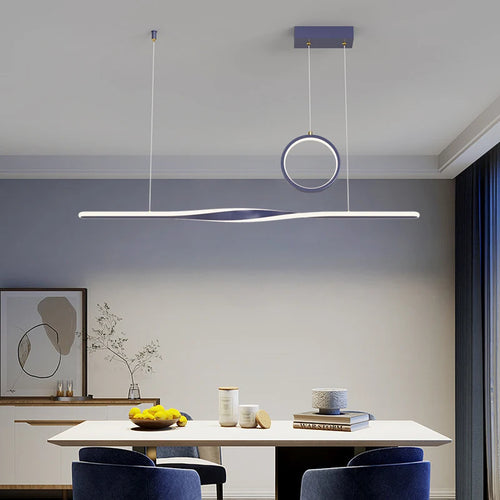 Modern minimalist LED ceiling light for creative decor