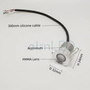 Waterproof multicolour LED spotlight for sauna and bathroom