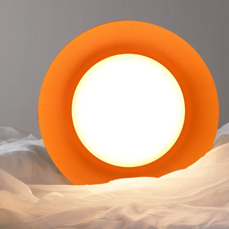 Plafonnier led moderne ultra-mince décor maison - vue 5 sur 12