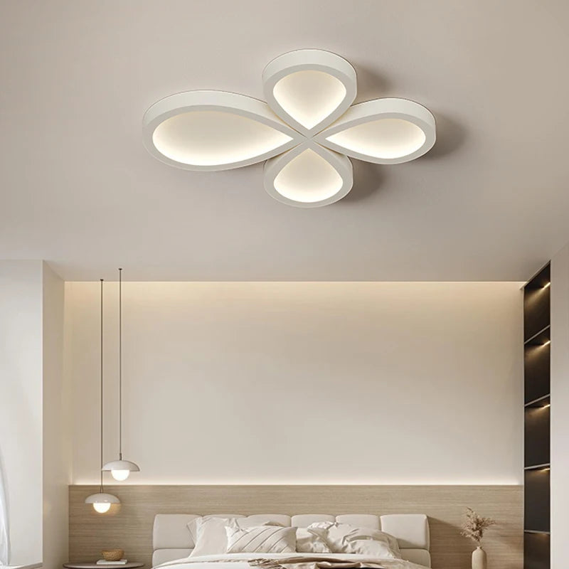 plafonnier moderne à pétales pour un éclairage décoratif intérieur - vue 4 sur 9
