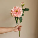 Artificial silk peony plant for interior decoration realistic flowers