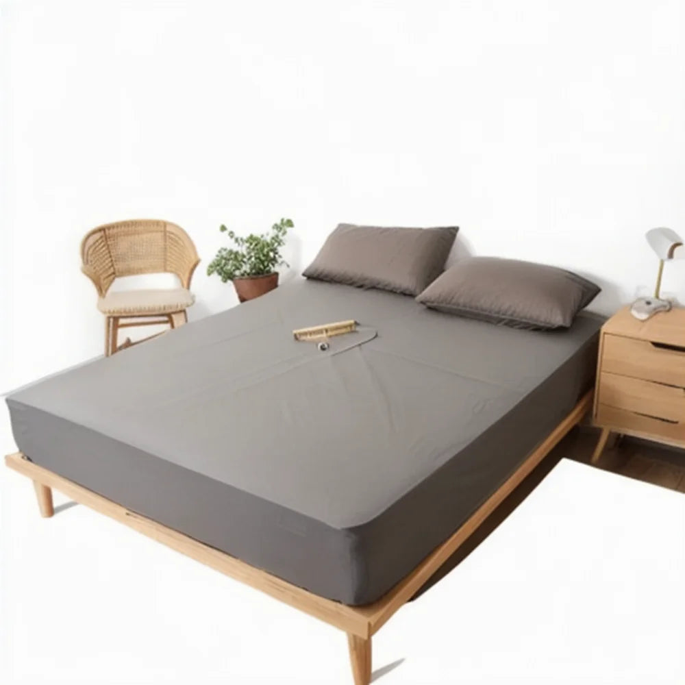 Esd Earthing Grounding Bed Fitted Sheet For King/Queen/Single Size bed, Include a Grounding Connection Plug - vue 3 sur 7