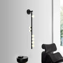 Designer decorated glass wall lamp for clubhouse or villa