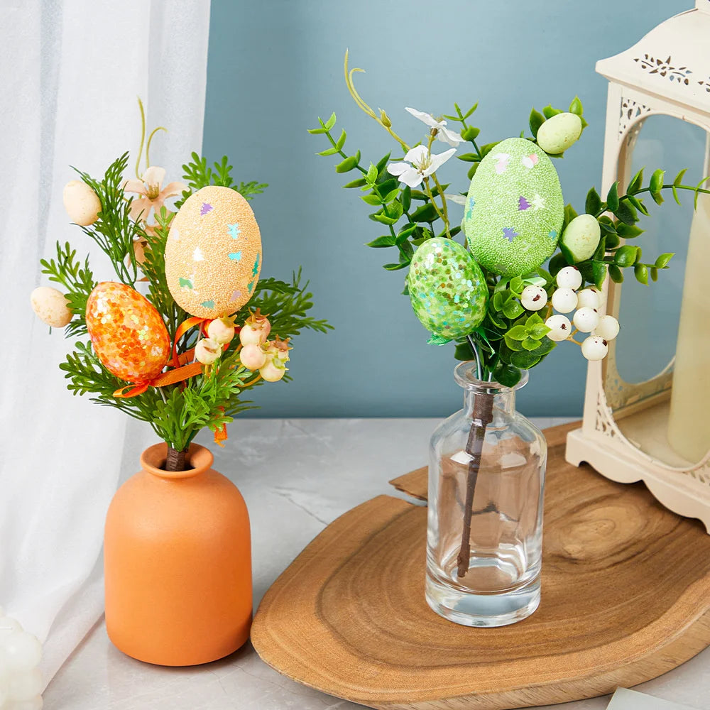 branche d'oeufs de pâques pour décorations florales et jardin - vue 7 sur 13