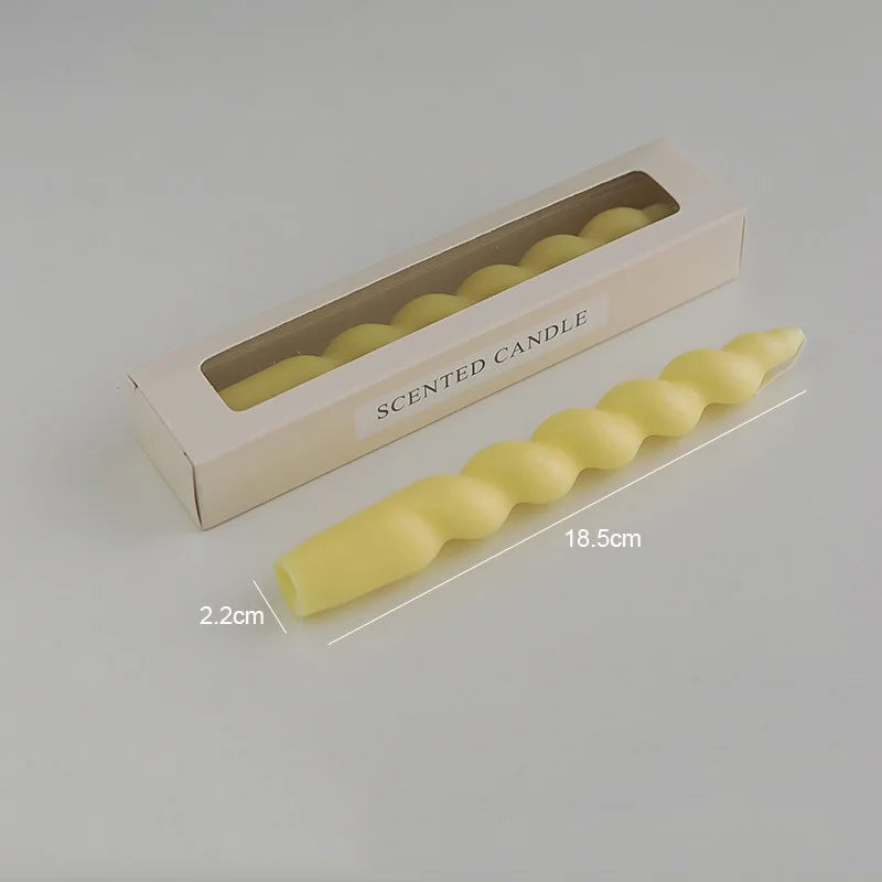 bougie parfumée spirale aromathérapie pour décoration festive - vue 17 sur 19