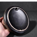Assiettes plates ceramique style retro kiln sushi dessert