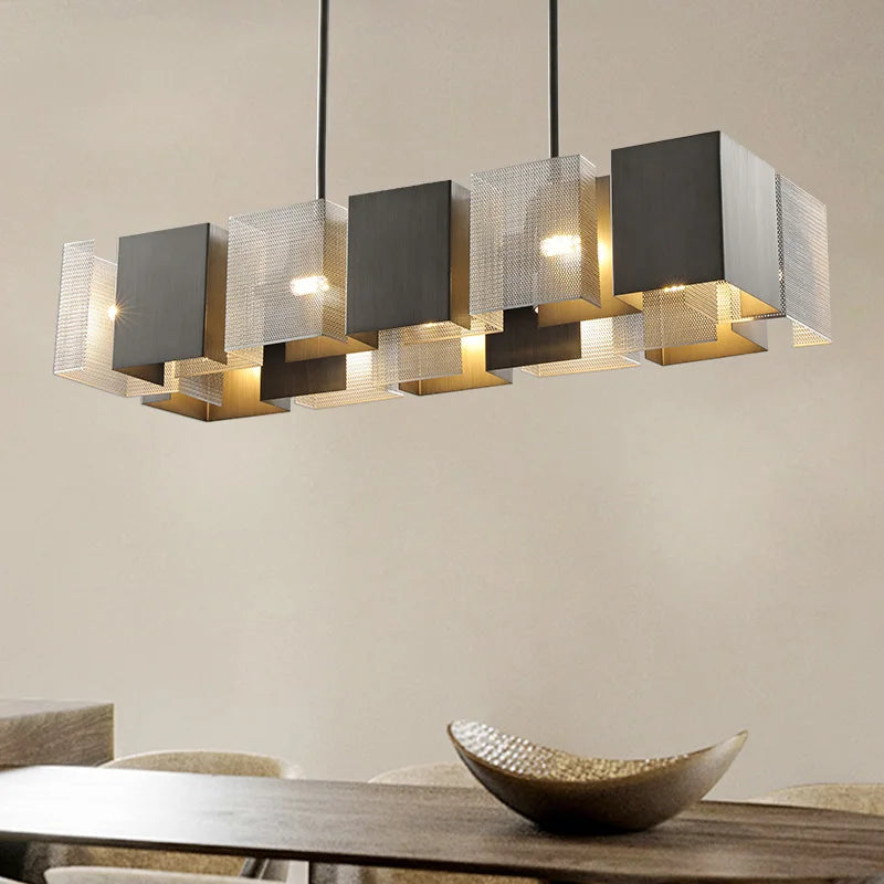 lustre suspendu led moderne pour maison de luxe - vue 6 sur 10